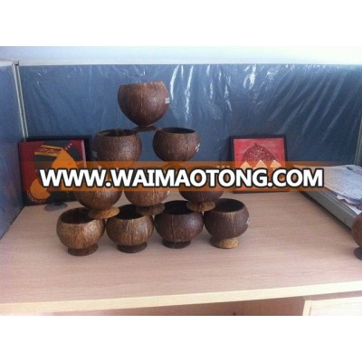 Hand made Coconut shell cup from Vietnam