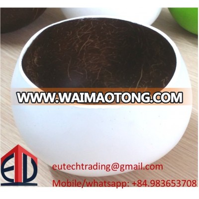 Vietnam coconut shell bowl for food