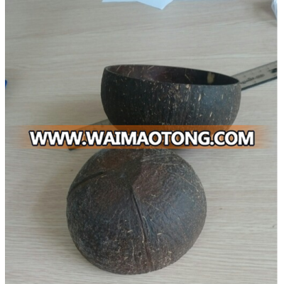 Best selling Vietnam enco - frienly rough coconut shell bowl with cheap price