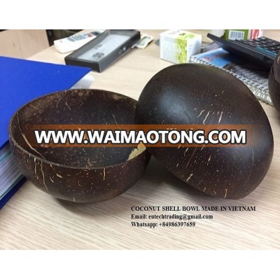 Cheap price Vietnam 100% organic coconut shell bowl finished coconut oil for ice -cream